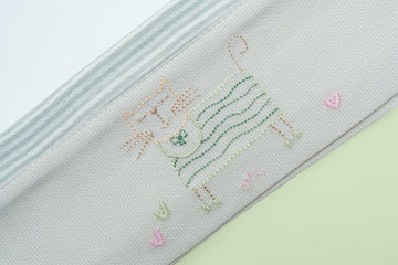 Lenzuolino Gattino Verde