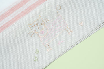 Lenzuolino Gattino Rosa