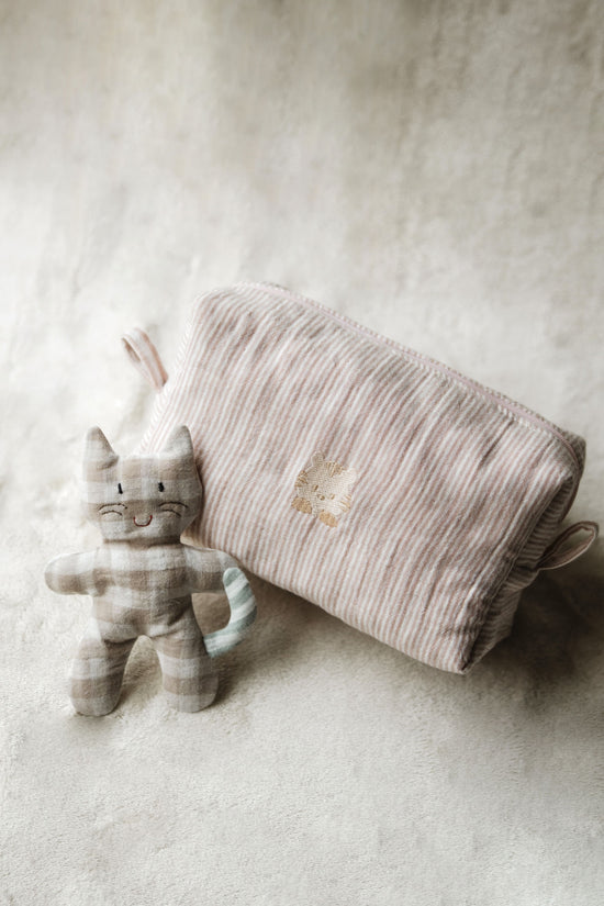 astuccio rosa per bambine bebè e nuove nascite artigianale