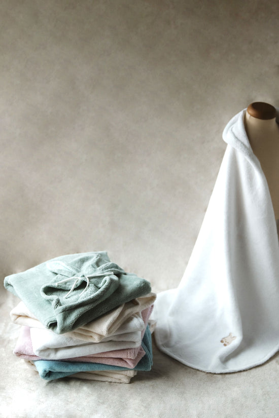 accappatoi colorati per bebè e bambini