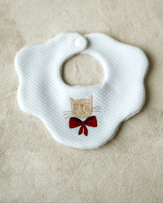 bavaglino originale con gattino colorato