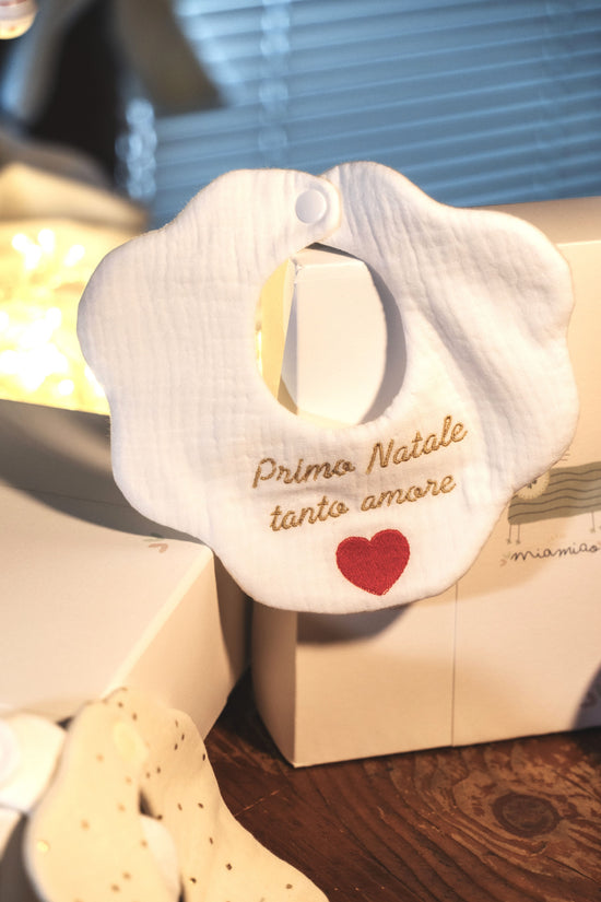 bavaglino di natale regalo 