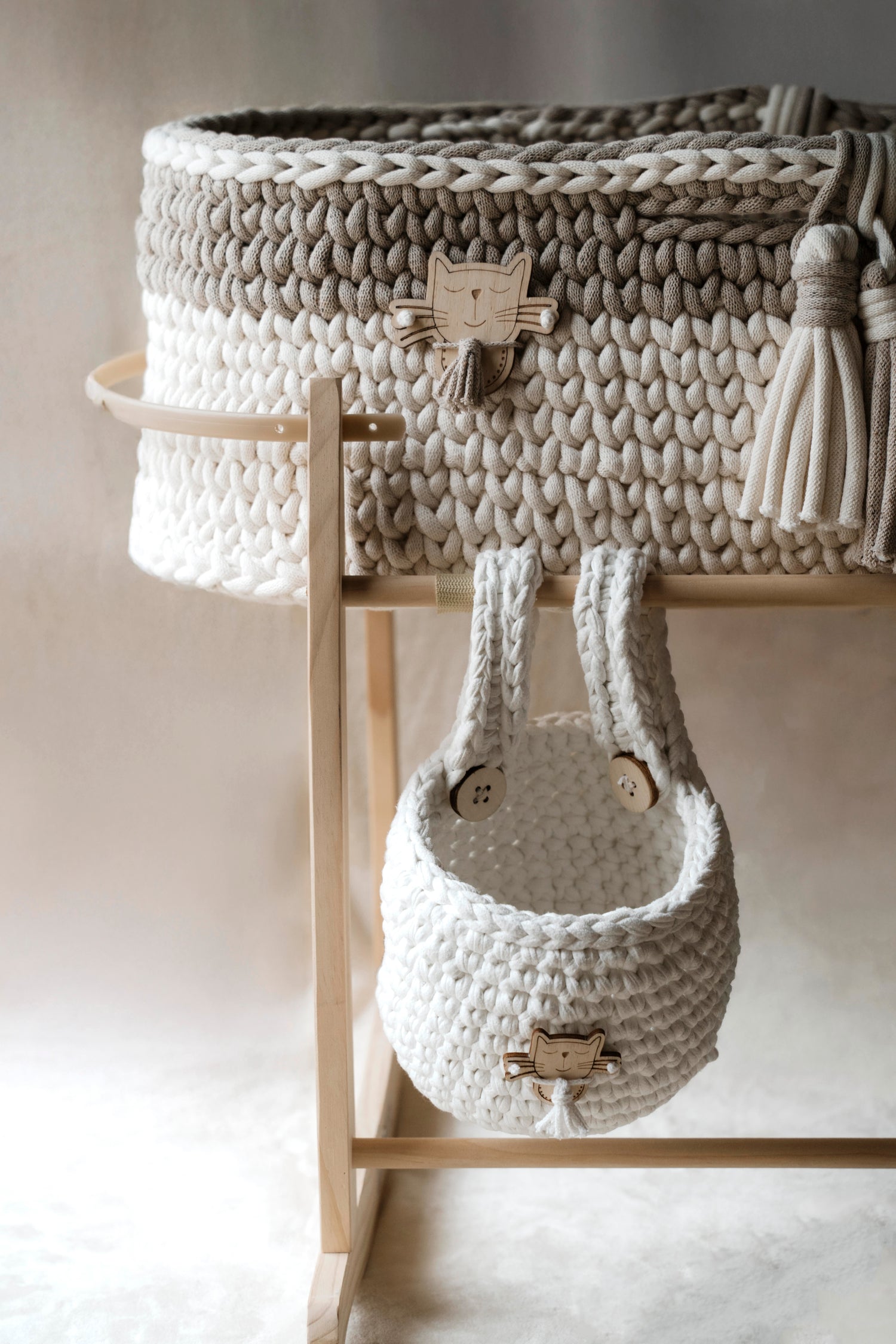 culla artiginale per bambini e neonati