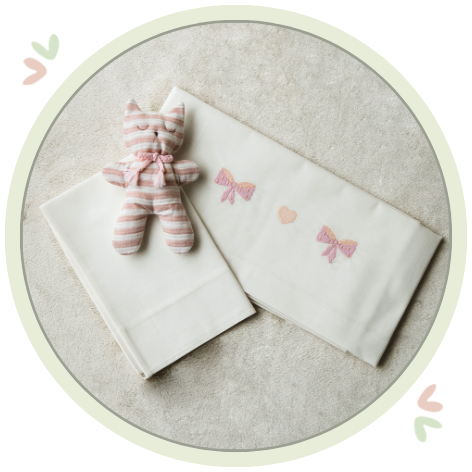 lenzuolino fatto a mano per bambini