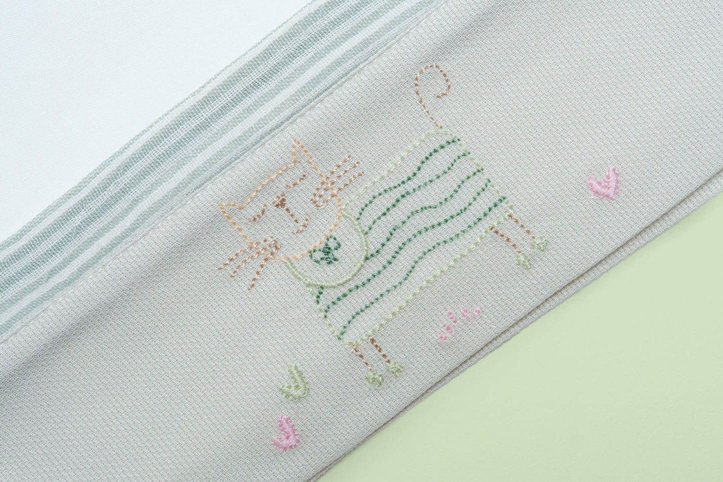 Lenzuolino Gattino Verde